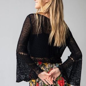 Natural Life Ashlyn Bell Sleeve Sweater